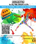 Tournoi non-licenciés badminton